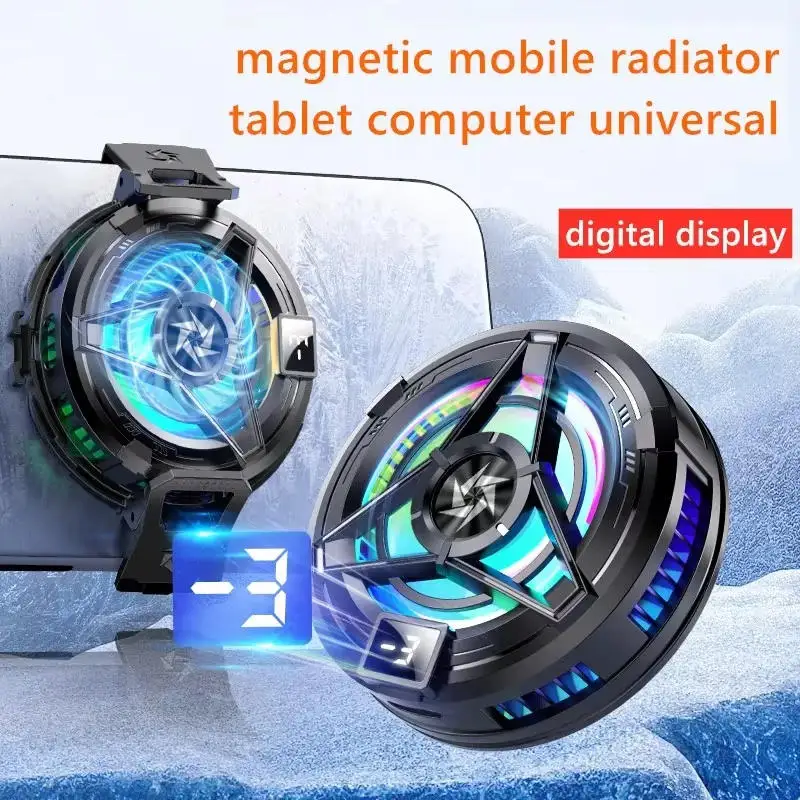 Photography Lighting Game - Magnetic Semiconductor Phone Cooler RGB Light