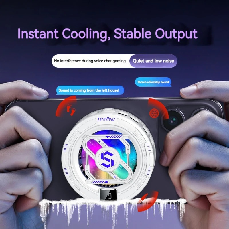 15W Stylish Phone Cooler, Cool - Photography Lighting Game ulasan dan harga