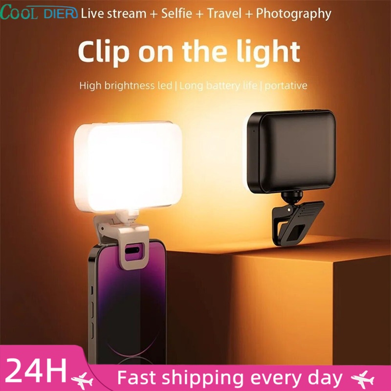 COOL DIER Pocket LED Selfie Li - Photography Mobile Lighting ulasan dan harga