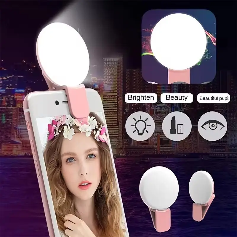 Portable Mini Selfie Ring Ligh - Photography Lighting Game ulasan dan harga
