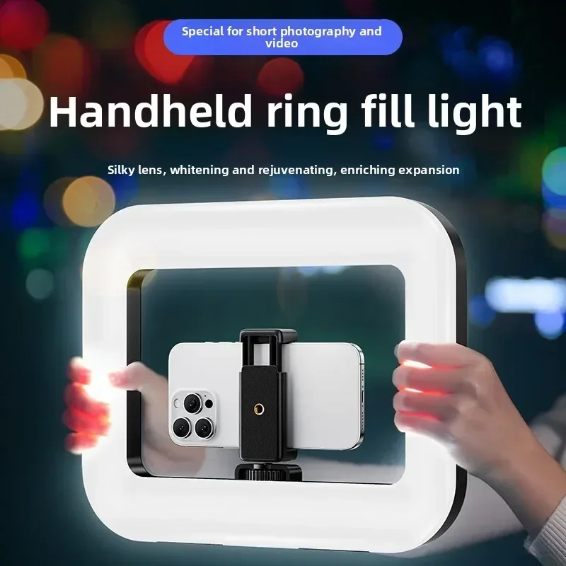 Portable Handheld Ring LED Lig - Photography Lighting Handheld ulasan dan harga