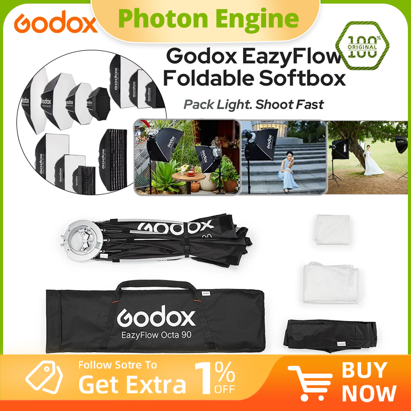 Godox EazyFlow Series Foldable - Photography Lighting Handheld ulasan dan harga
