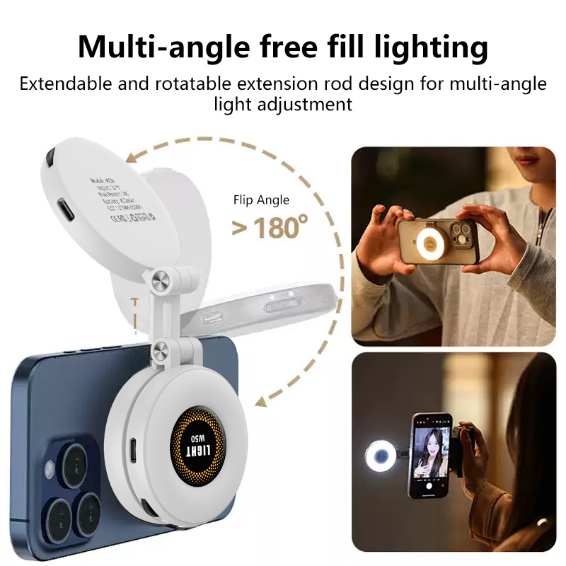 Magnetic LED Video Light Porta - Photography Lighting Brands ulasan dan harga